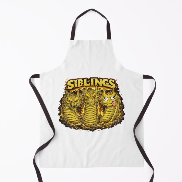 Item preview, Three-Headed Dragon Siblings – Funny Cartoon Hydra designed and sold by Lajon97.