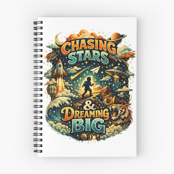 Item preview, Chasing Stars Dreaming Big Unisex Art designed and sold by HiteshArt111.