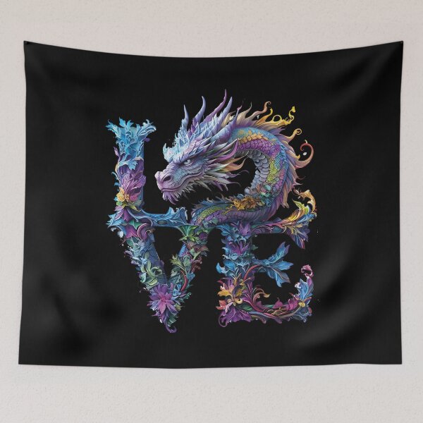 Item preview, Celestial Dragon Aesthetic – Hand-Drawn Mythical Fantasy Art designed and sold by al21ex.