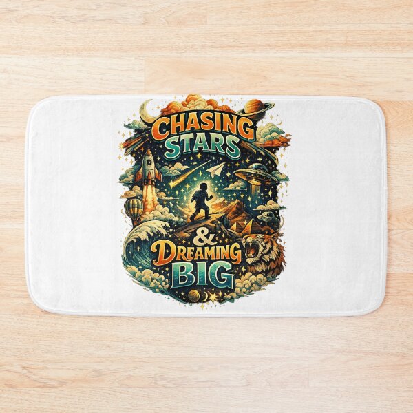 Item preview, Chasing Stars Dreaming Big Unisex Art designed and sold by HiteshArt111.