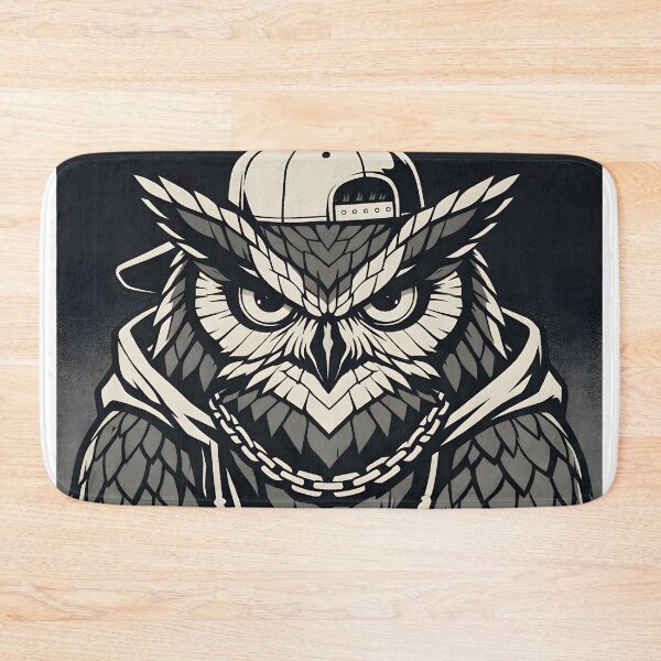 Item preview, Wise Owl Japanese Streetwear Hoodie Graphic - Urban Hypebeast Owl Art with Japanese Quote I See Before It Happens - Techwear Aesthetic Bird Illustration for Men and Women Stickers and Apparel designed and sold by Vivaan Studio.