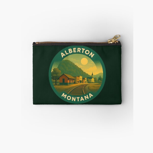 Item preview, Alberton Montana USA Vintage Travel  designed and sold by Thistle-TShop.