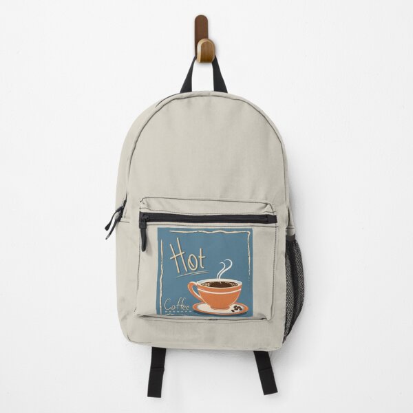 Item preview, Orange cup with hot fresh coffee designed and sold by andbeldesign.