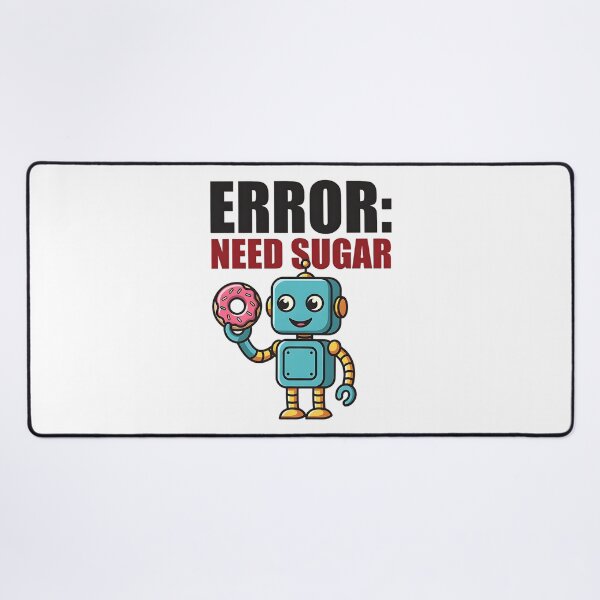 Item preview, Cute Funny Robot – Playful Kawaii Sarcastic Sci Fi Donut Theme designed and sold by Taans-Creation.
