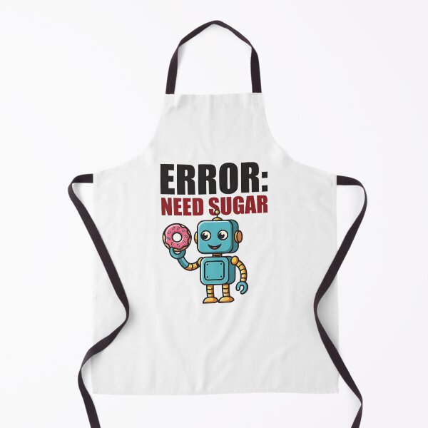 Item preview, Cute Funny Robot – Playful Kawaii Sarcastic Sci Fi Donut Theme designed and sold by Taans-Creation.