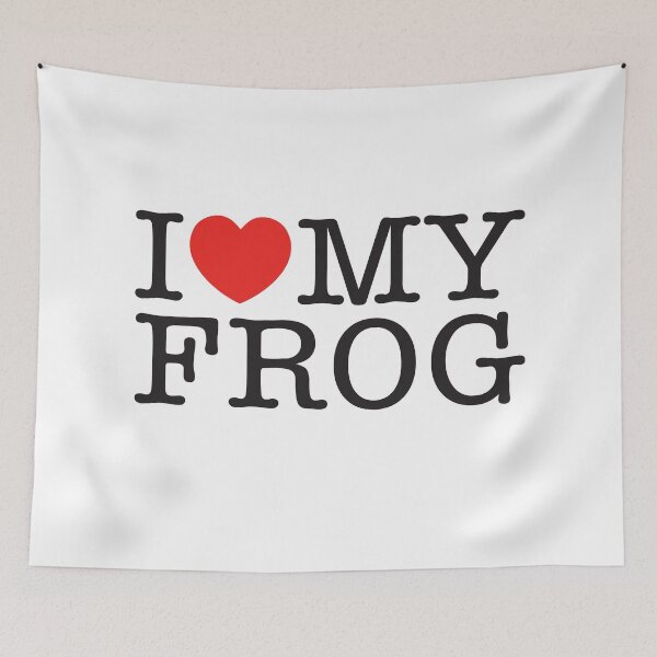Item preview, I Love My Frog designed and sold by shitpostee.