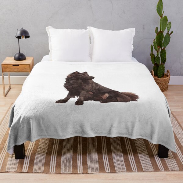 Item preview, Black Belgian Sheepdog Portrait designed and sold by SMARTKIT DESIGNAGENCY.