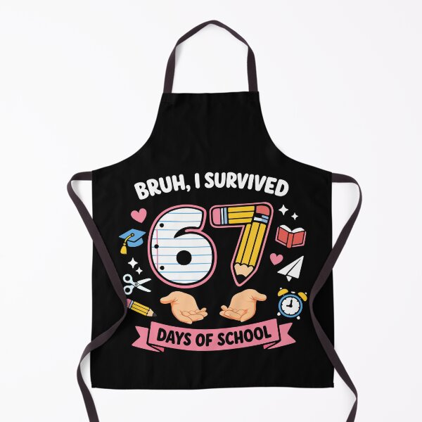 Item preview, Bruh I survived 67 days of school designed and sold by HandicraftArt.