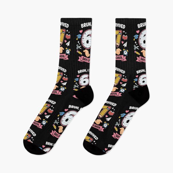 Item preview, Bruh I survived 67 days of school designed and sold by HandicraftArt.