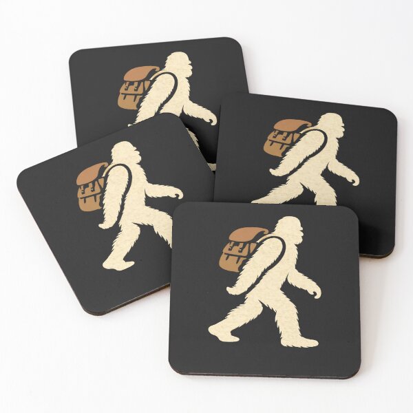 Item preview, Minimal Bigfoot Silhouette – Field Classic Earth Tone Emblem designed and sold by Squatch-Camp.