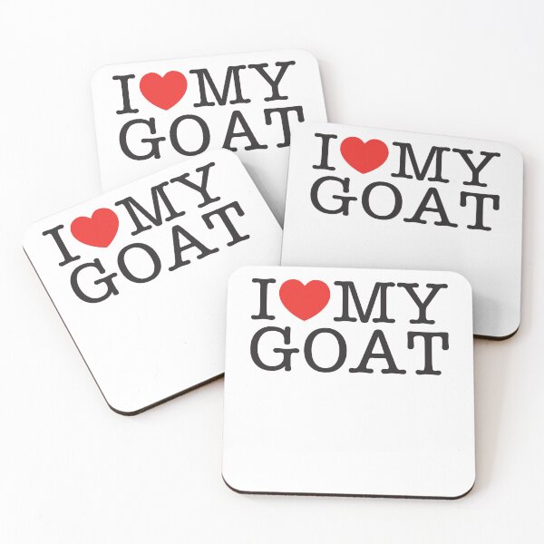 Item preview, I Love My Goat designed and sold by shitpostee.