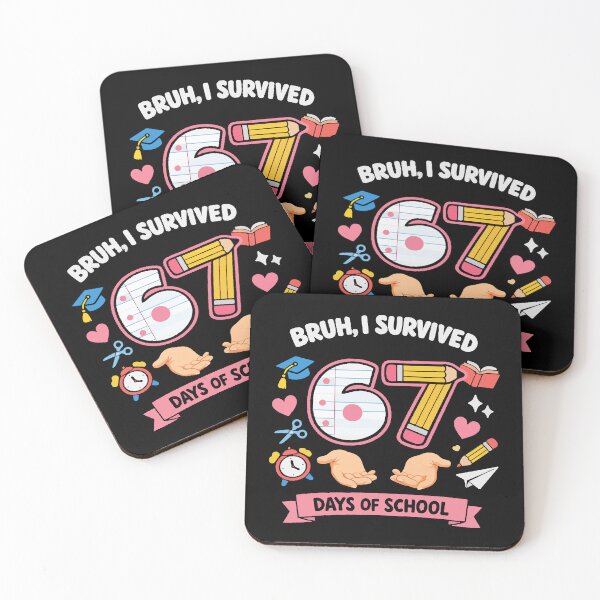 Item preview, Bruh I survived 67 days of school designed and sold by HandicraftArt.