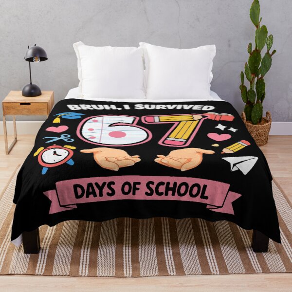 Item preview, Bruh I survived 67 days of school designed and sold by HandicraftArt.