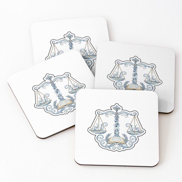 Item preview, Watercolor Scales of Justice Legal Sticker designed and sold by ArtGD.