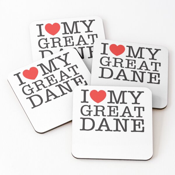 Item preview, I Love My Great Dane designed and sold by shitpostee.