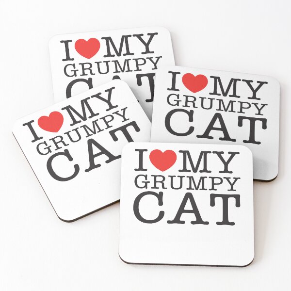 Item preview, I Love My Grumpy Cat designed and sold by shitpostee.