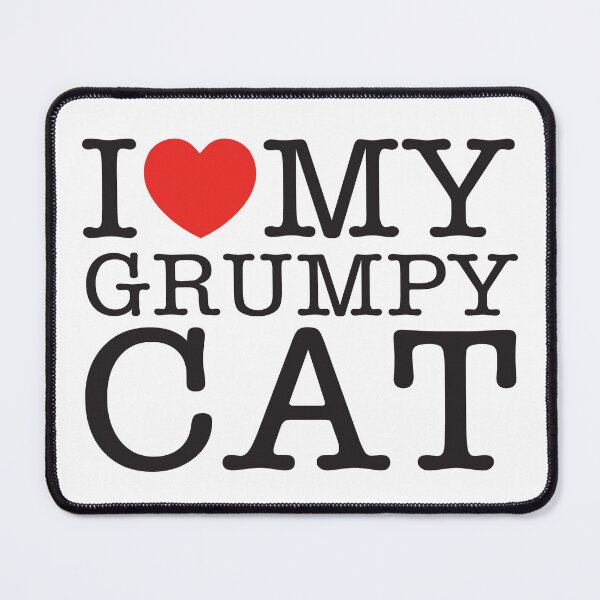 Item preview, I Love My Grumpy Cat designed and sold by shitpostee.