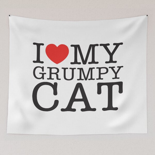 Item preview, I Love My Grumpy Cat designed and sold by shitpostee.