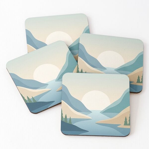 Item preview, Scandinavian Minimal Landscapes designed and sold by KapRizon.