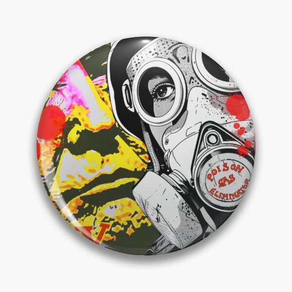 Stay Protected — Toxic Policy Protest Art for Politica Uk  Pin