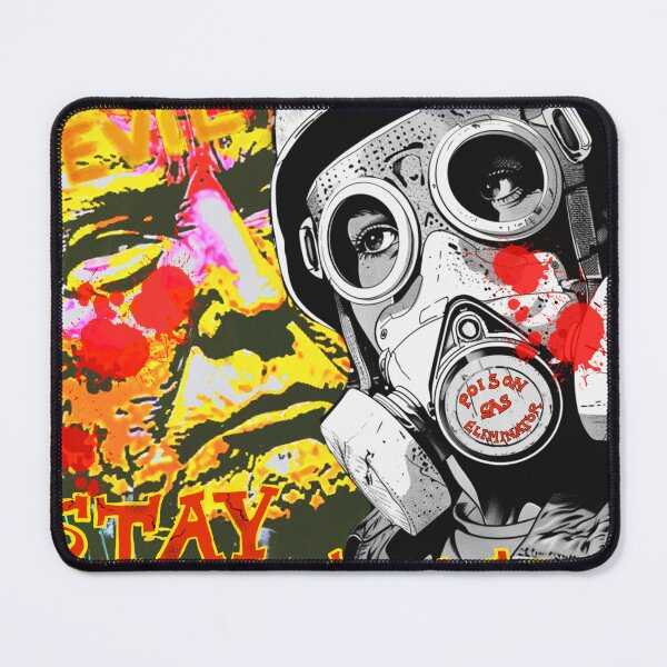 Item preview, Stay Protected — Toxic Policy Protest Art for Politica Uk designed and sold by Tale Teller Club.