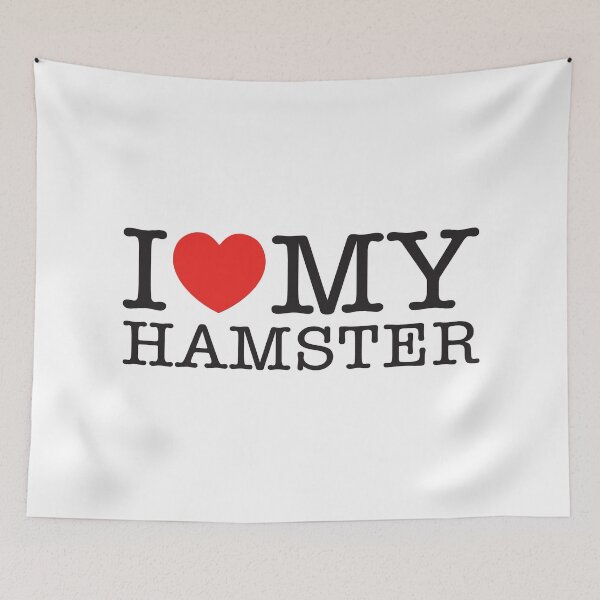 Item preview, I Love My Hamster designed and sold by shitpostee.