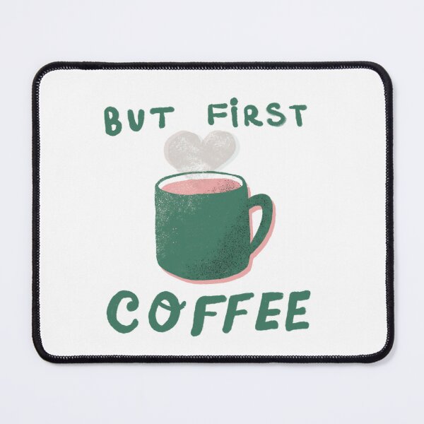 Item preview, But first coffee with coffee cup and heart designed and sold by SheDesign.