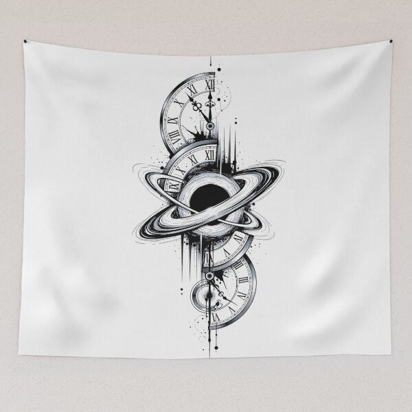 Item preview, Eternal Orbit – Time and Space Clockwork Art designed and sold by Dyan4.