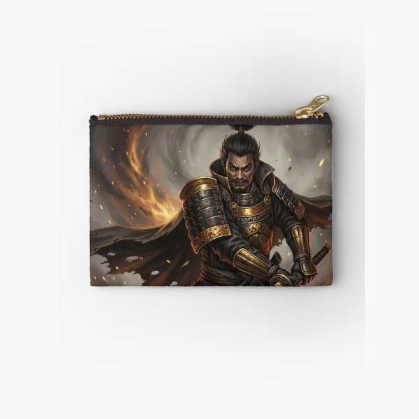 Item preview, Oda Nobunaga – The Demon King of War | Samurai Warrior in Flames | Mori no Akari Series designed and sold by Mori-no-Akari.