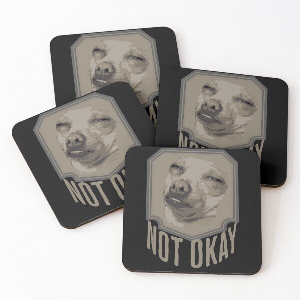 Item preview, not okay dog meme designed and sold by LayersDesign.