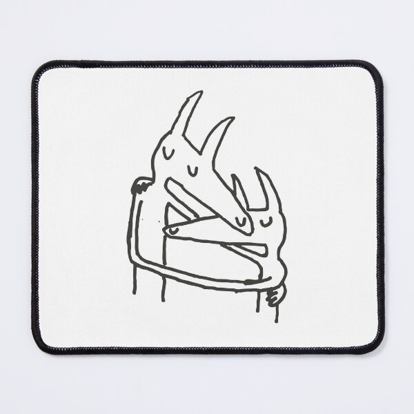 Item preview, Minimalist Dog Hug Drawing designed and sold by madelenjglover.