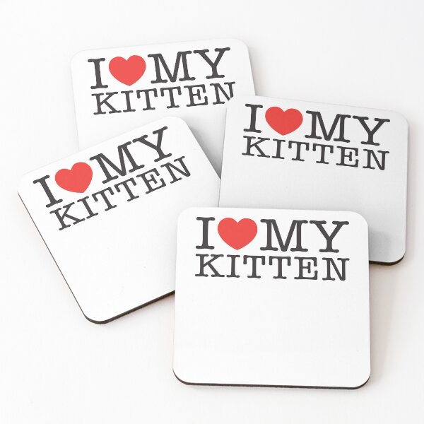 Item preview, I Love My Kitten designed and sold by shitpostee.