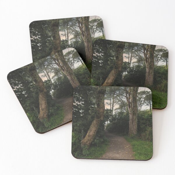 Item preview, Inverkip Beach Woods Landscape designed and sold by RJW Images.