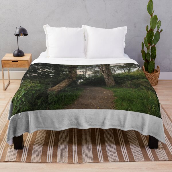 Item preview, Inverkip Beach Woods Landscape designed and sold by RJW Images.