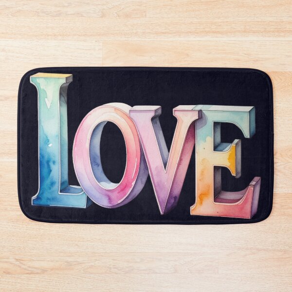Item preview, Love in pastel colors designed and sold by LiskoDesign.