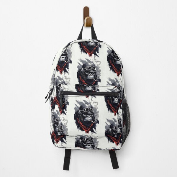 Item preview, Aviator Gorilla – Rebel Vintage Biker Animal Style designed and sold by Taans-Creation.