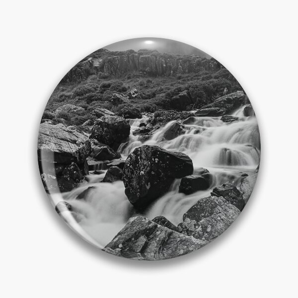 Item preview, Snowdonia Mountain Stream in Monochrome designed and sold by Graz-Photos.