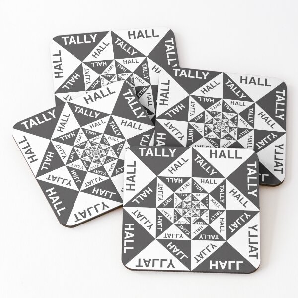 Item preview, Tally Hall Monochrome Spiral Logo designed and sold by madelenjglover.