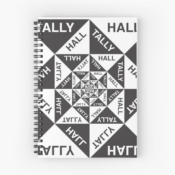 Item preview, Tally Hall Monochrome Spiral Logo designed and sold by madelenjglover.