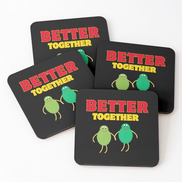 Item preview, Better Together Cute Friendship Quote designed and sold by HopeAndHustle.