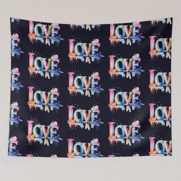 Item preview, Love reflected in pastel colors designed and sold by LiskoDesign.