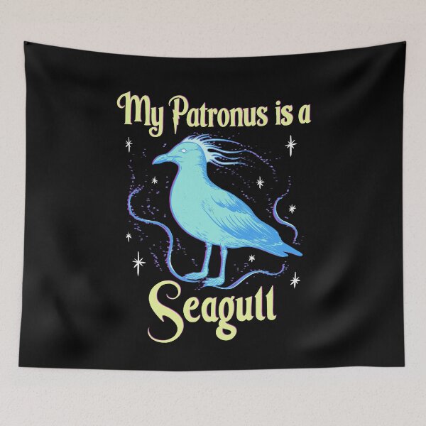 Item preview, My Patronus is a Seagull  designed and sold by IHateDumplings.