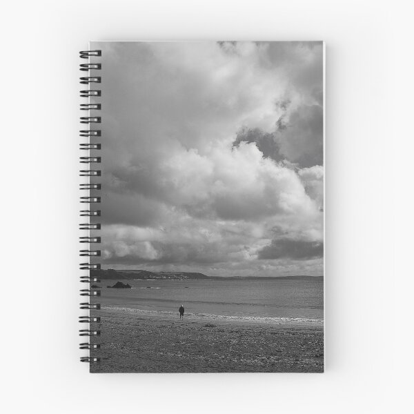 Item preview, Monochrome Lone Walker in Looe designed and sold by Graz-Photos.