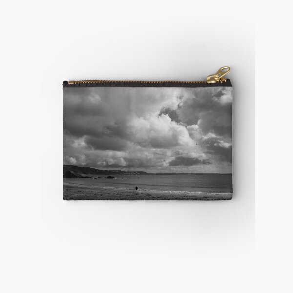 Item preview, Monochrome Lone Walker in Looe designed and sold by Graz-Photos.