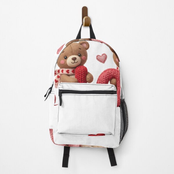 Item preview, Teddy Bear Png, Coquette Valentine Bear Png, Plush Heart Bear Png, Pink Bow Love Bear Design, Cute Chunky Knit Valentine Png T-Shirt designed and sold by zvalente.