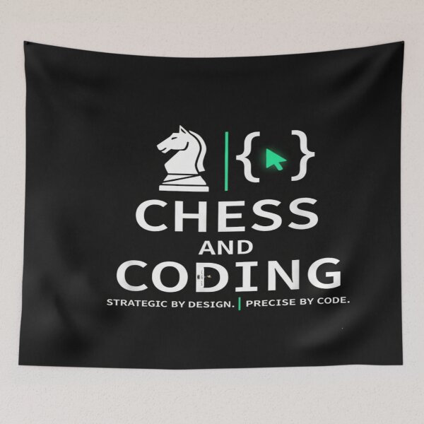 Item preview, Chess and Coding: The Logic Power Combo designed and sold by PawnShiftGoods.