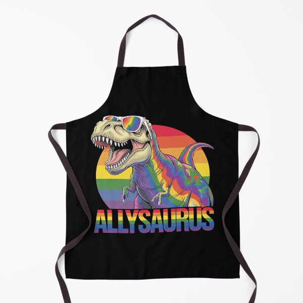 Item preview, Allysaurus LGBT Dinosaur Rainbow Flag Ally LGBT Pride 5  designed and sold by DigitaldeligArt.
