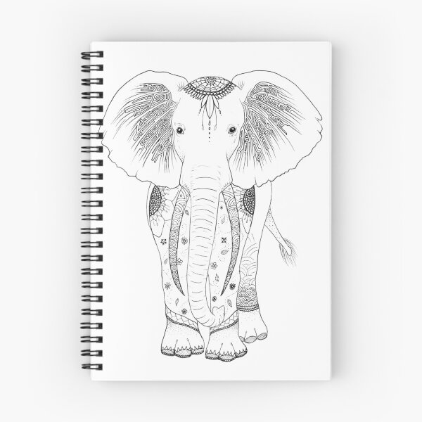 Item preview, Patterned Elephant designed and sold by Violet Inkpot.
