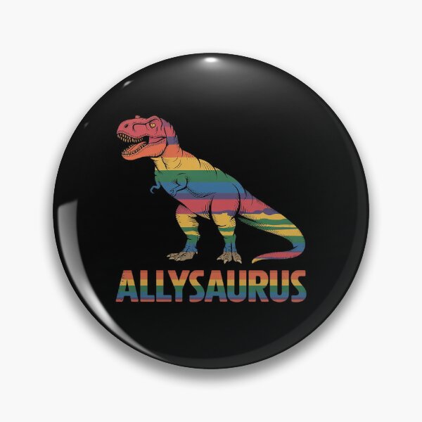 Item preview, Allysaurus Rainbow Dinosaur LGBT Pride Flag  designed and sold by DigitaldeligArt.