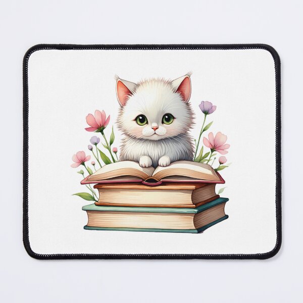 Item preview, Books and cat designed and sold by JIGUWORLD.